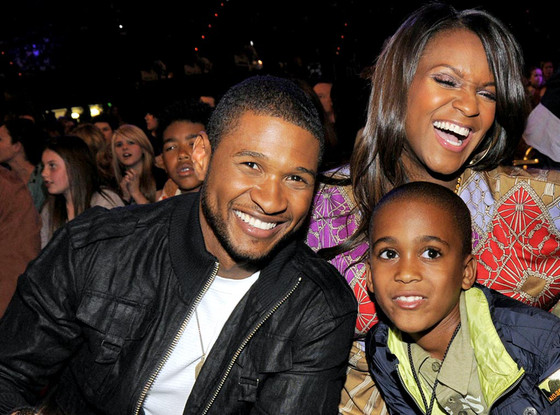 Usher, Tameka Foster, Kile Rover Usher, Tameka Foster, Kile Rover